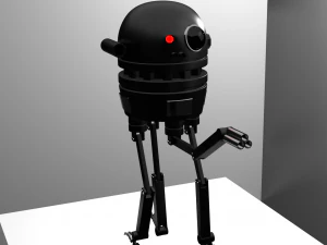 sci-fi droid robot 3D Model