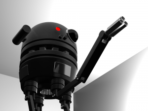 sci-fi droid robot 3D Model