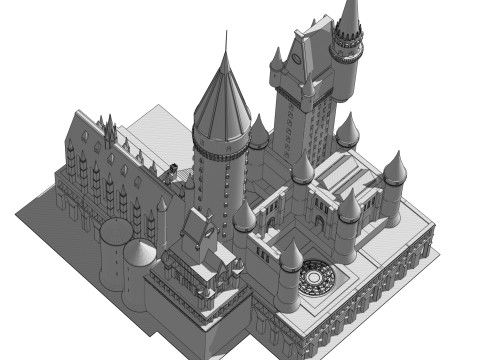 Le Royaume des Fes des Dents Modèle 3D