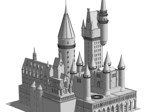 Le Royaume des Fes des Dents Modèle 3D