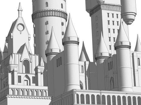 Le Royaume des Fes des Dents Modèle 3D