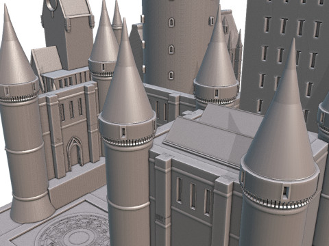 Le Royaume des Fes des Dents Modèle 3D
