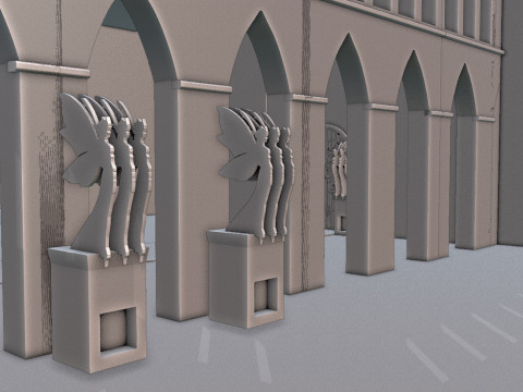 Le Royaume des Fes des Dents Modèle 3D
