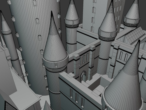 Le Royaume des Fes des Dents Modèle 3D