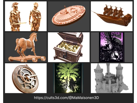 Evolution Humaine pack exclusif de 5 cranes 3D Model