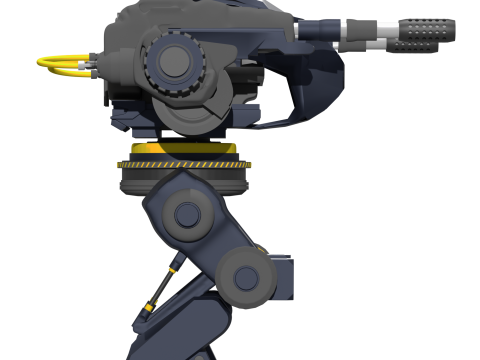 Mecha de combat mobile 3Dモデル