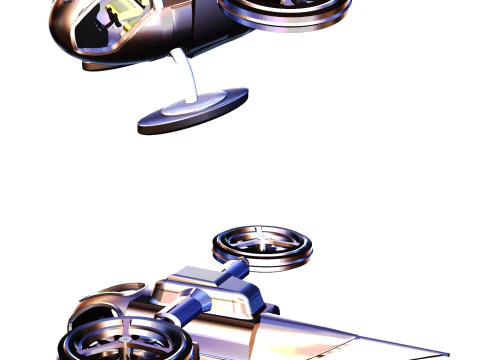 Pack de 3 drones Modles 3D pour impression et projets 3D 3D Model