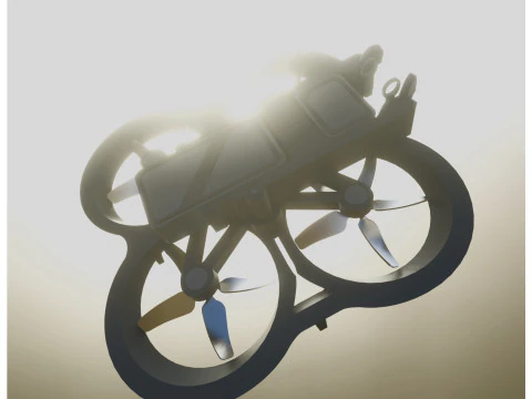 Pack de 3 drones Modles 3D pour impression et projets 3D 3D Model