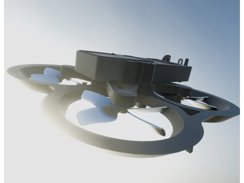 Pack de 3 drones Modles 3D pour impression et projets 3D 3D Model