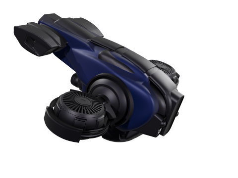 Pack de Drones Futuristes Trois Modles Distincts 3D Модель