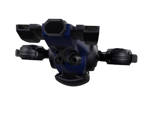 Pack de Drones Futuristes Trois Modles Distincts 3D Модель