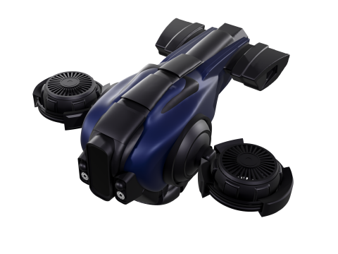 Pack de Drones Futuristes Trois Modles Distincts 3D Модель