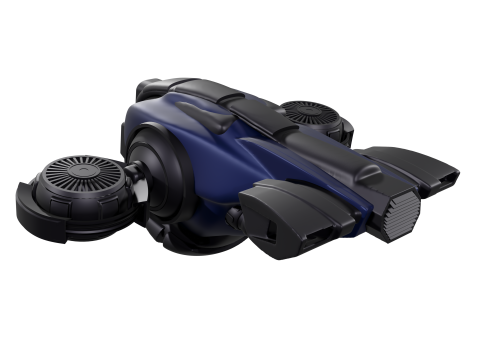 Pack de Drones Futuristes Trois Modles Distincts 3D Модель