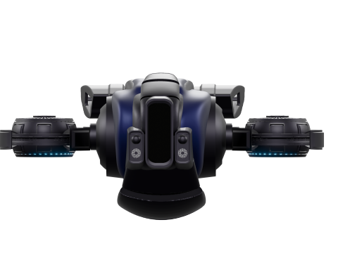 Pack de Drones Futuristes Trois Modles Distincts 3D Модель