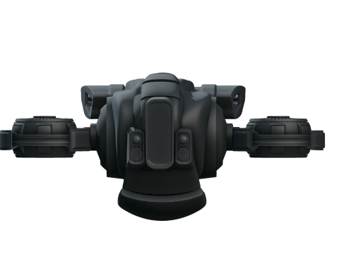 Pack de Drones Futuristes Trois Modles Distincts 3D Модель