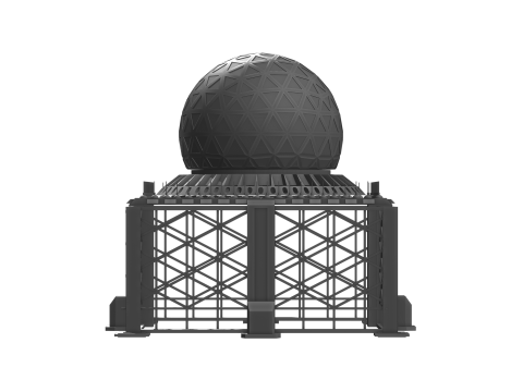Structure de Dfense Atlas Anti-Missile 3D 模型