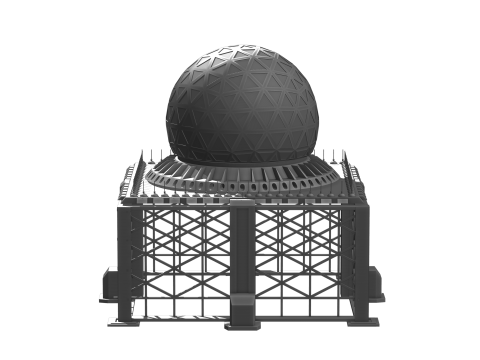 Structure de Dfense Atlas Anti-Missile 3D 模型