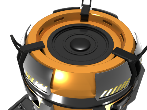 E-CORE ONE self-recharging electric generator Modelo 3D