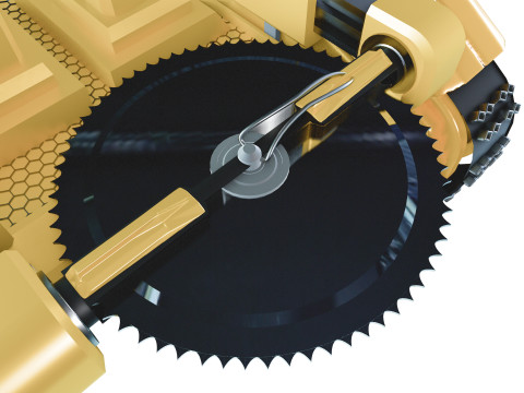 Cyber Robot Electric Saw 3D Model