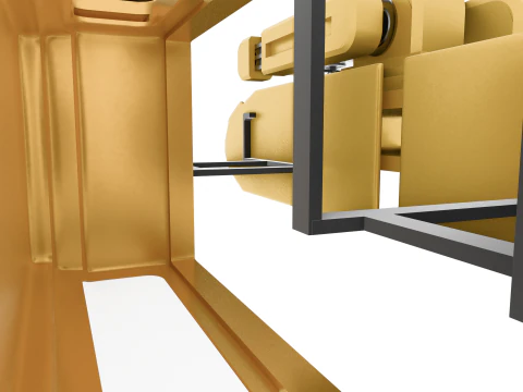 Cyber Robot Electric Saw 3D Model