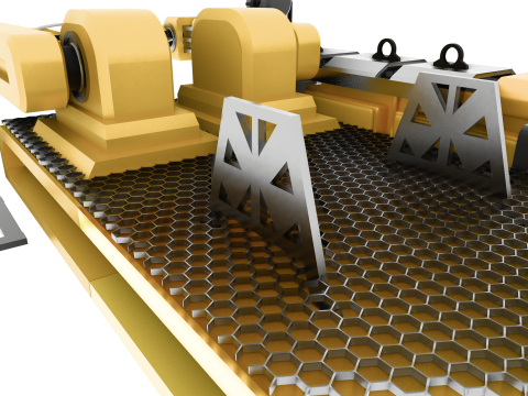 Cyber Robot Electric Saw 3D Model