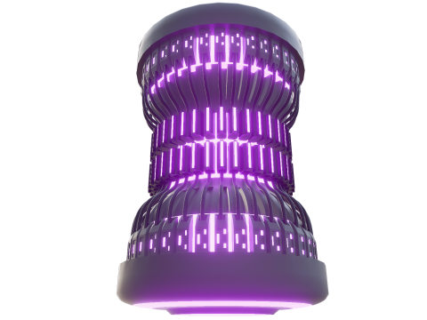 Noyau Energie Quantique Modelo 3D