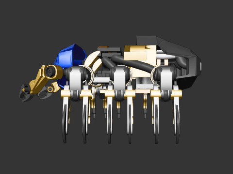 InsectBot robot insectode 3D Model