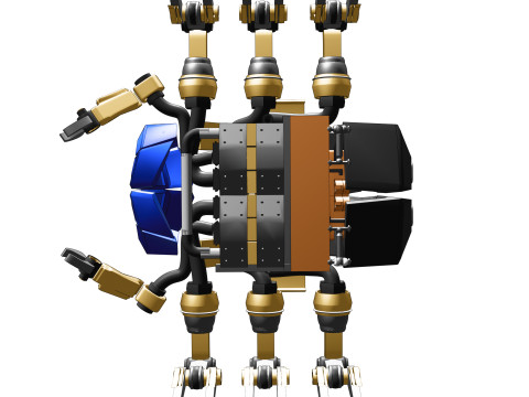 InsectBot robot insectode 3D Модель