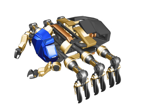 InsectBot robot insectode 3D Модель