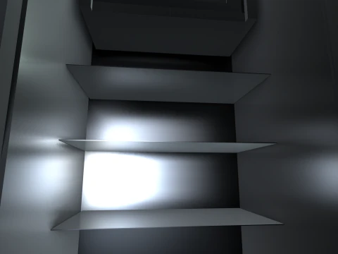 Cyber Coffre-Fort Inviolable 3D Model