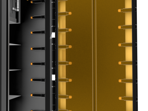 Cyber Coffre-Fort Inviolable Model 3D