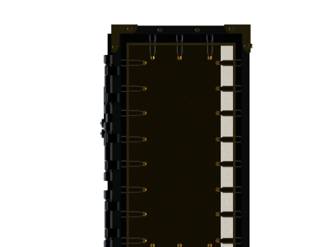 Cyber Coffre-Fort Inviolable Model 3D