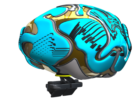 Cyber Brain V4 3D Модель