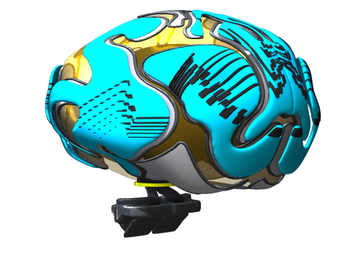 Cyber Brain V4 3D Модель