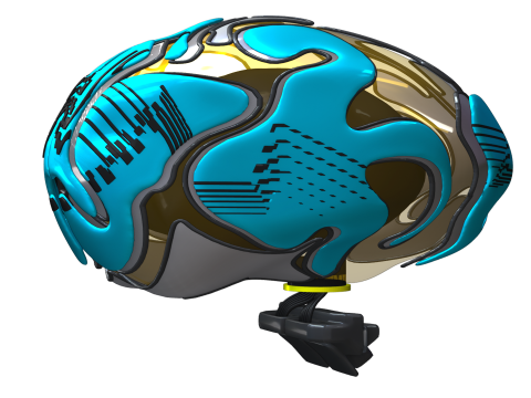 Cyber Brain V4 3D Модель