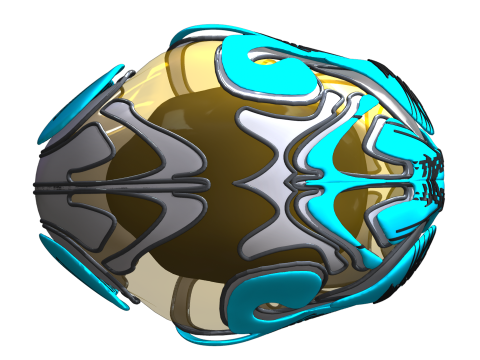 Cyber Brain V4 3D Модель