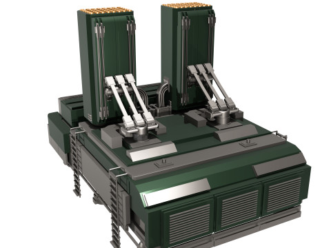 Dme de Dfense Anti-Missile Atlas-A Modello 3D
