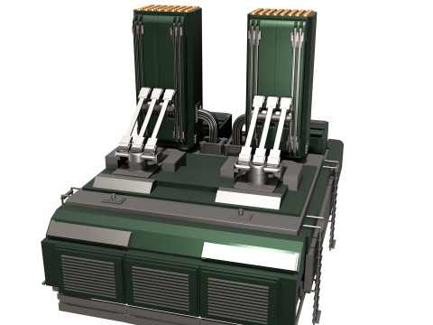 Dme de Dfense Anti-Missile Atlas-A Modello 3D