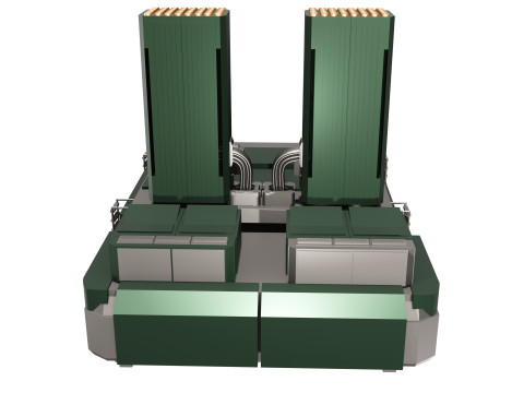 Dme de Dfense Anti-Missile Atlas-A Modello 3D