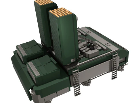 Dme de Dfense Anti-Missile Atlas-A 3D Model