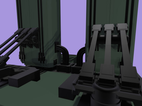 Dme de Dfense Anti-Missile Atlas-A Modello 3D