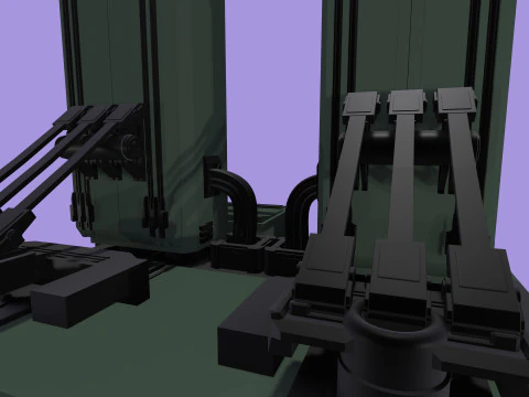 Dme de Dfense Anti-Missile Atlas-A 3D Model