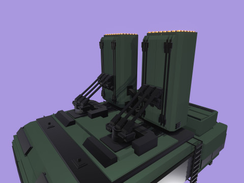 Dme de Dfense Anti-Missile Atlas-A Modello 3D