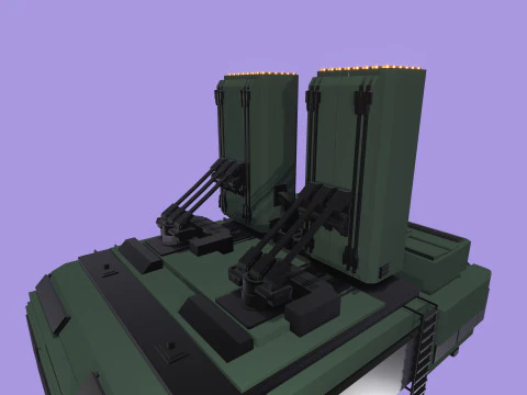 Dme de Dfense Anti-Missile Atlas-A 3D Model