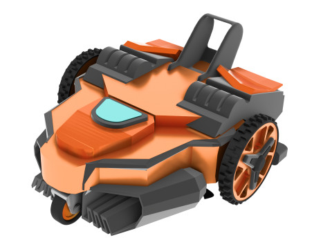 Robot Tondeuse Intelligent et Scuris- Design fonctionnel 3Dモデル
