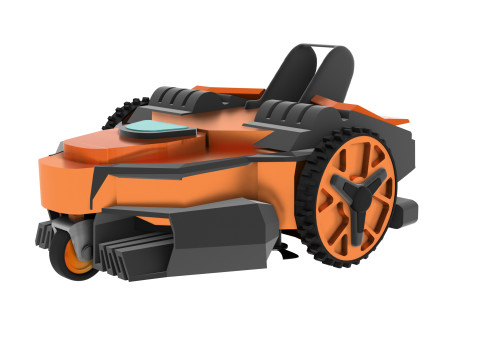 Robot Tondeuse Intelligent et Scuris- Design fonctionnel Model 3D