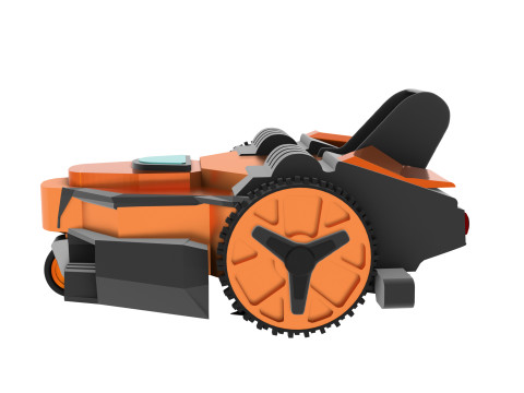 Robot Tondeuse Intelligent et Scuris- Design fonctionnel Model 3D