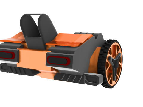 Robot Tondeuse Intelligent et Scuris- Design fonctionnel Model 3D