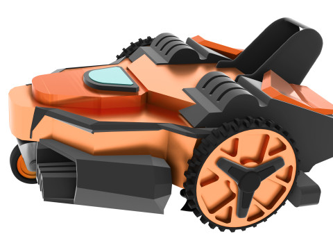 Robot Tondeuse Intelligent et Scuris- Design fonctionnel Model 3D