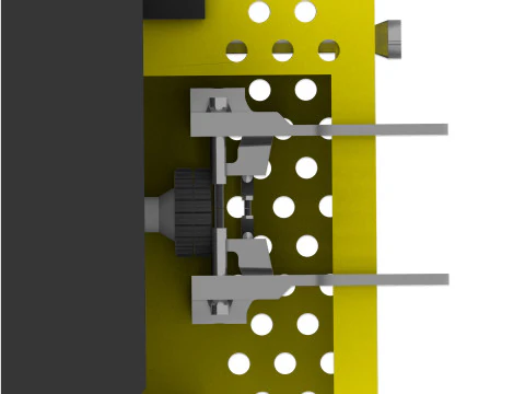 Drone agricole Culture programmee 3D Model